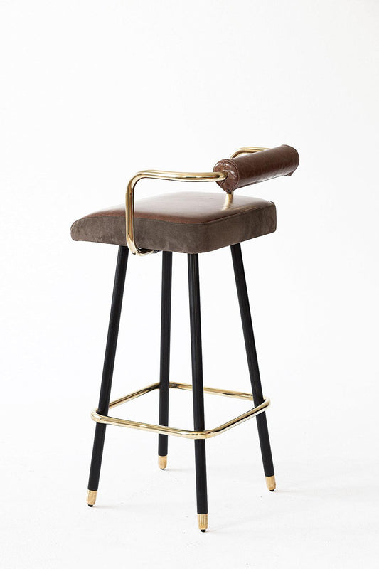 Armrest B2 High Stool-Contract Furniture Store for hospitality, leisure & commercial projects