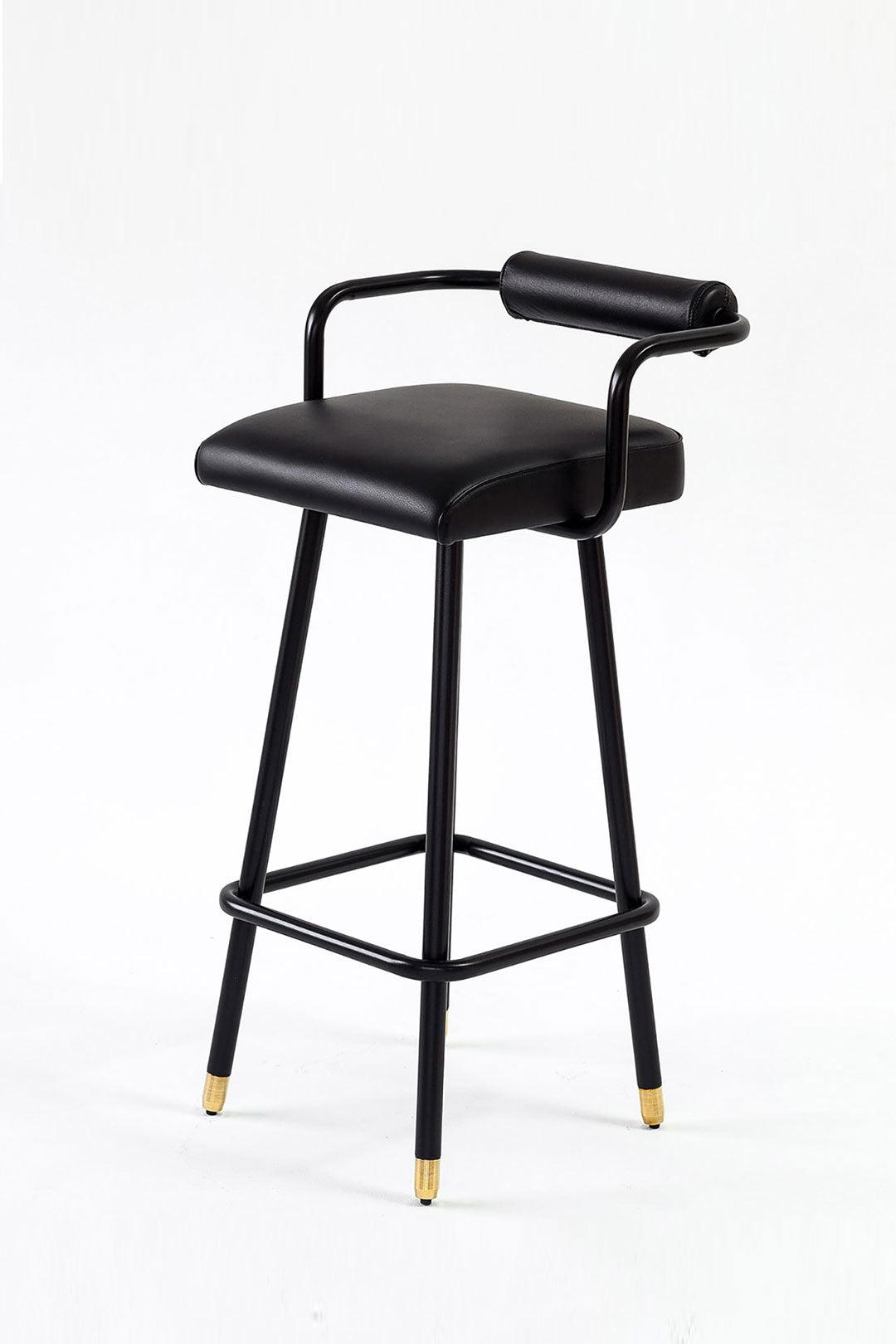 Armrest BA High Stool-Contract Furniture Store for hospitality, leisure & commercial projects
