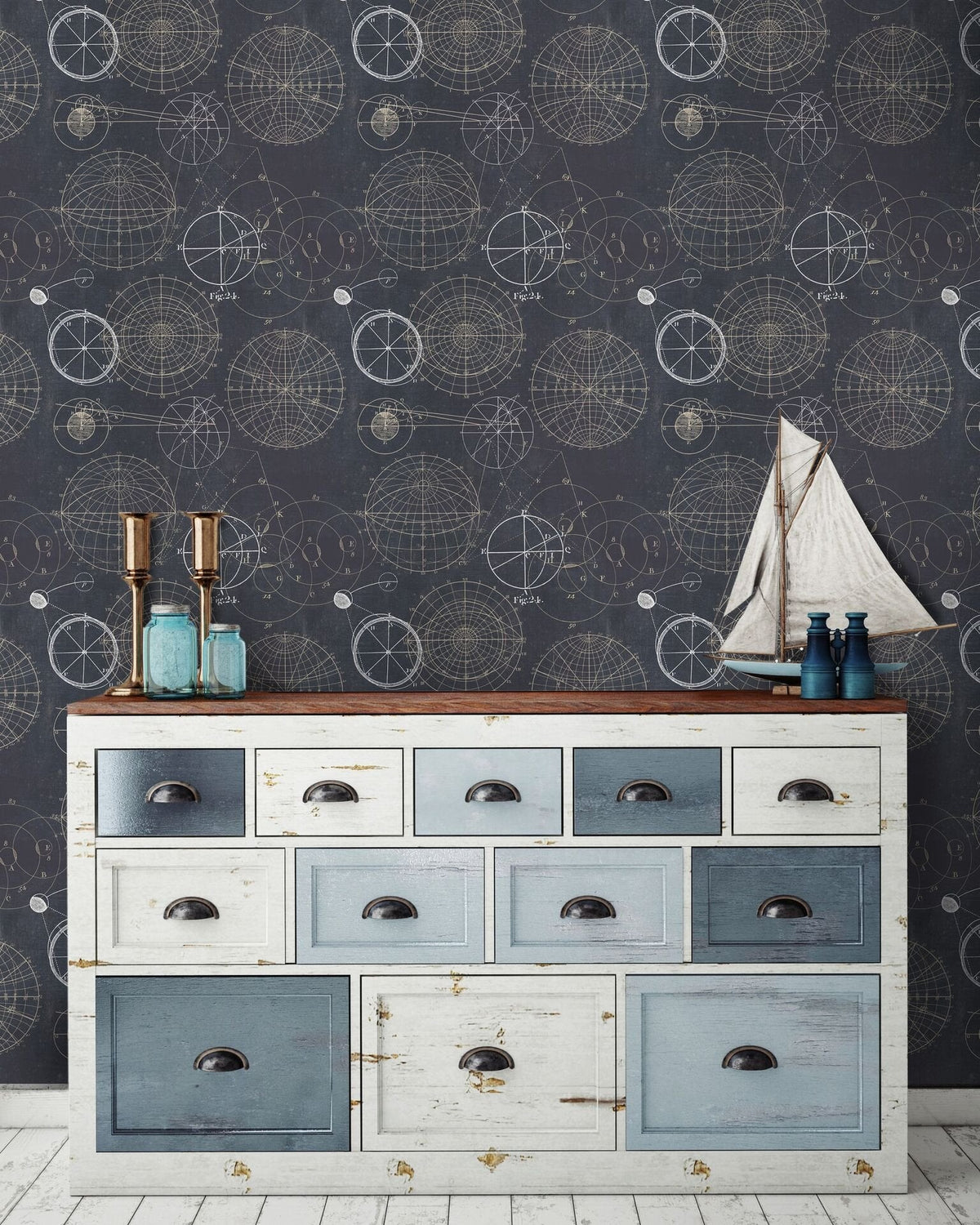 Astronomy Blue Wallpaper-Mind The Gap-Contract Furniture Store