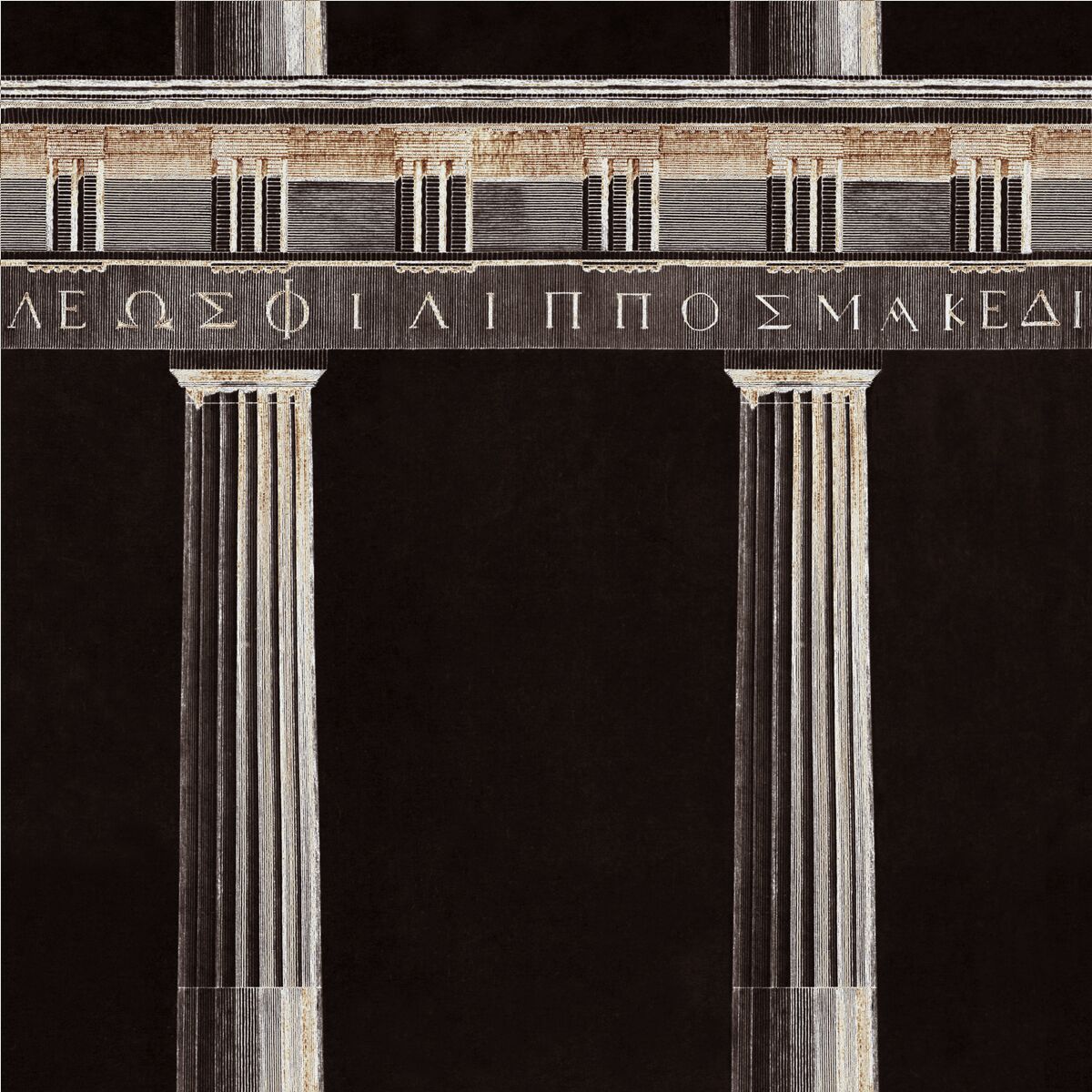 Athena Anthracite Wallpaper
