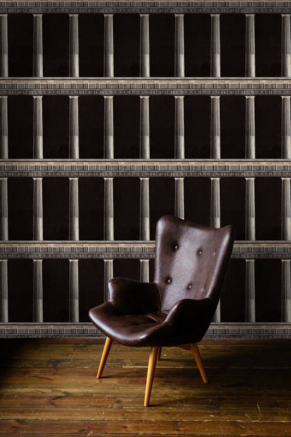 Athena Anthracite Wallpaper