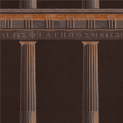 Athena Copper Wallpaper