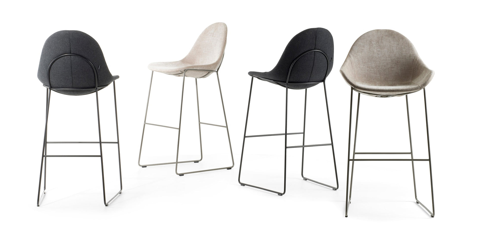 Atticus Armless 09 High Stool