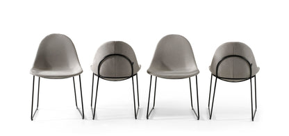 Atticus Armless 09 Side Chair-Contract Furniture Store for hospitality, leisure & commercial projects