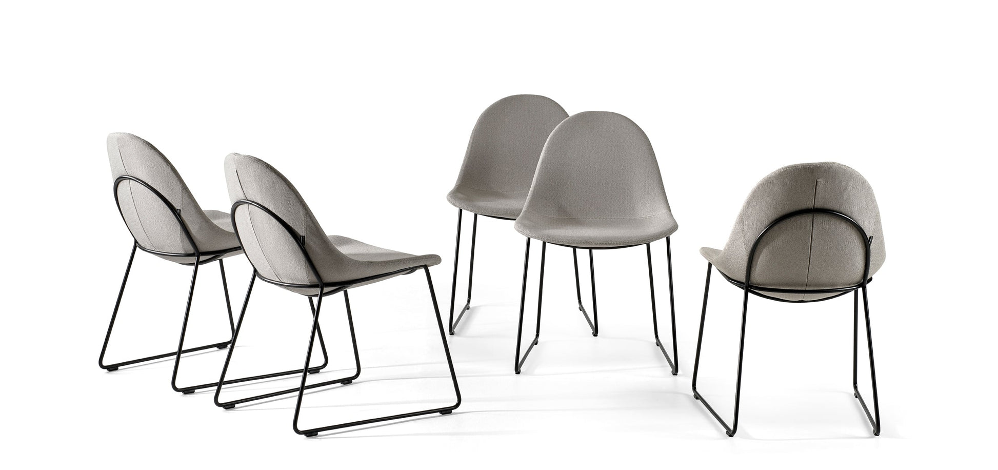 Atticus Armless 09 Side Chair-Contract Furniture Store for hospitality, leisure & commercial projects