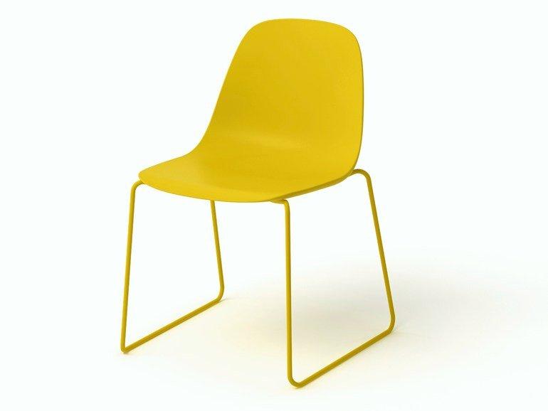 Babah Side Chair c/w Sled Legs-Chairs &amp; More-Contract Furniture Store