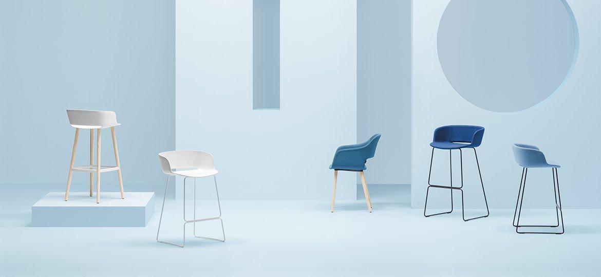 Babila 2748 High Stool-Contract Furniture Store for hospitality, leisure & commercial projects