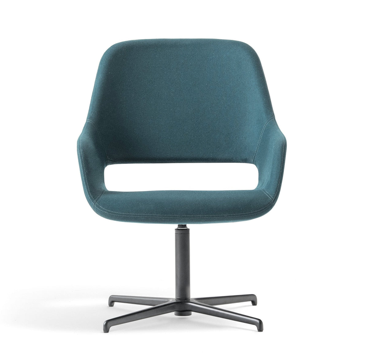 Babila Comfort Lounge Chair c/w Swivel Base-Pedrali-Contract Furniture Store