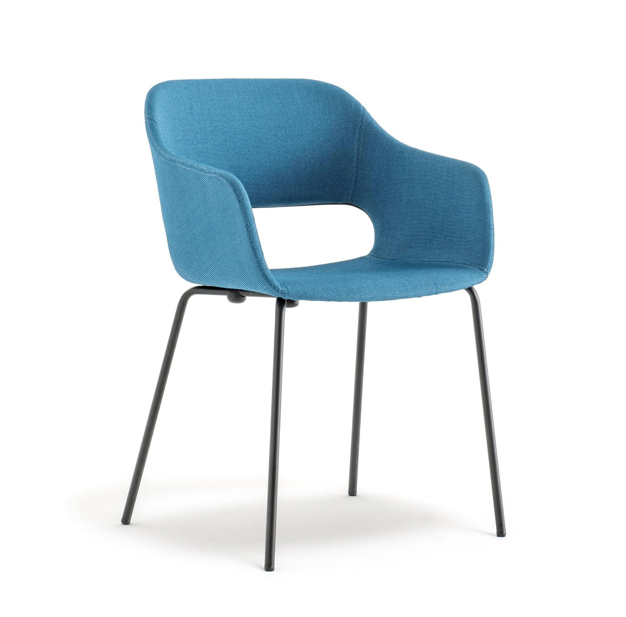 Babila Soft Armchair c/w Metal Legs-Pedrali-Contract Furniture Store