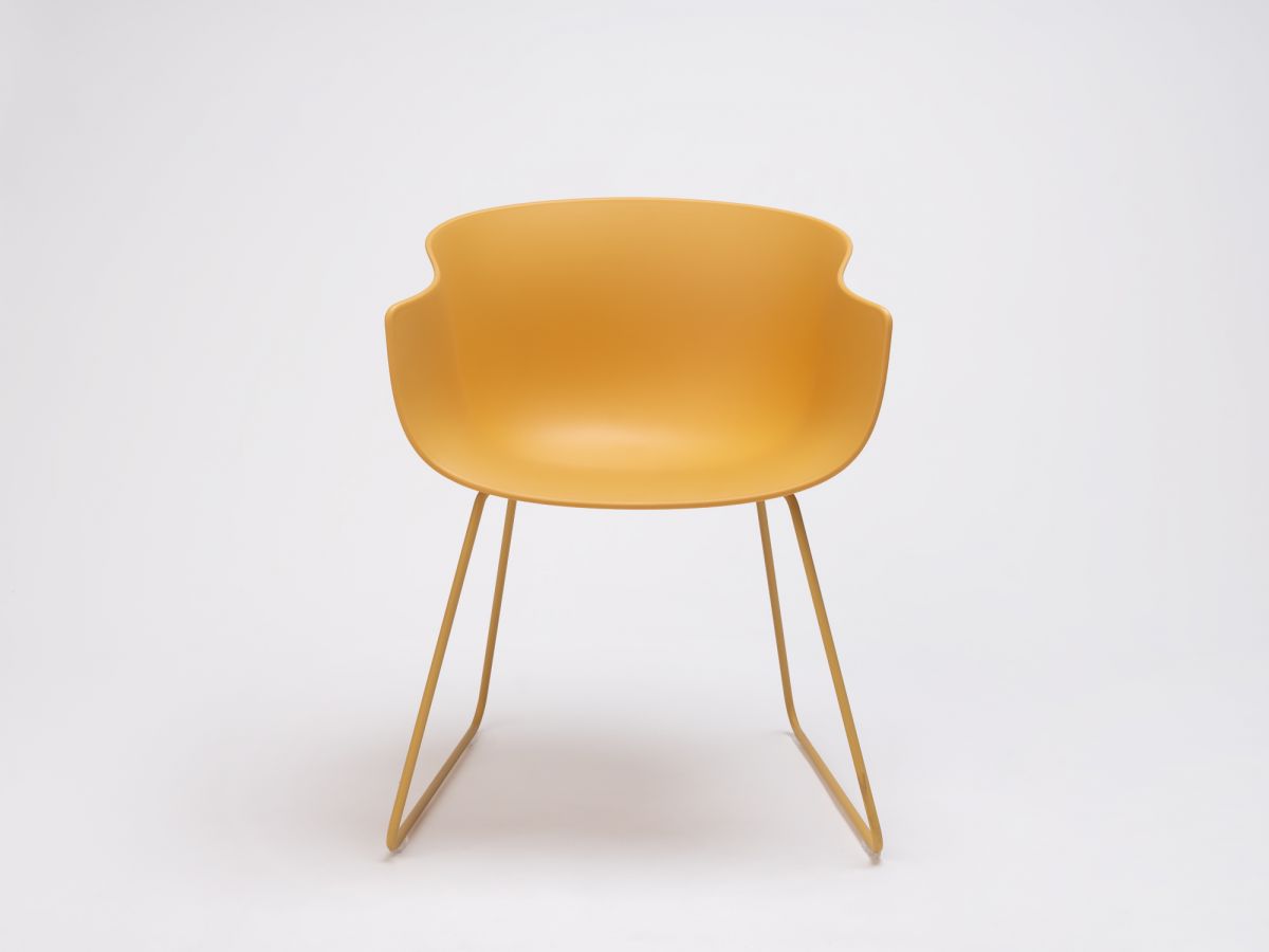 Bai Armchair c/w Sled Legs-Ondarreta-Contract Furniture Store