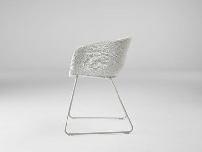 Bai Sled Uph Armchair-Contract Furniture Store for hospitality, leisure & commercial projects