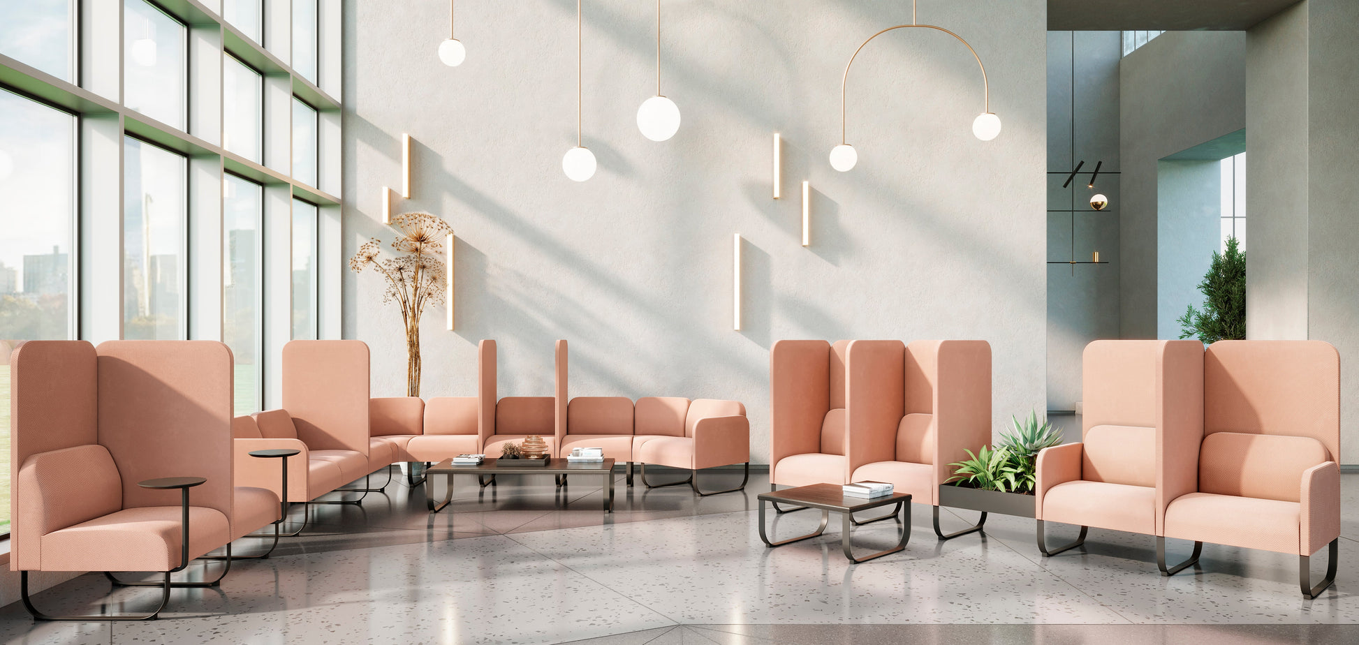 Bail Modular Lounge Chair-Contract Furniture Store for hospitality, leisure & commercial projects