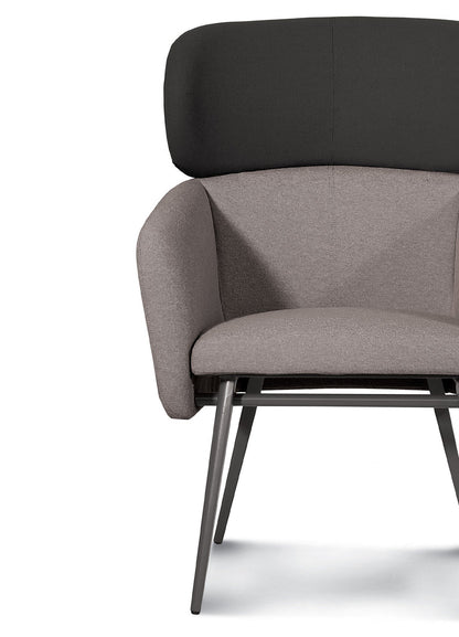 Balù High Back Lounge Chair-Contract Furniture Store for hospitality, leisure & commercial projects