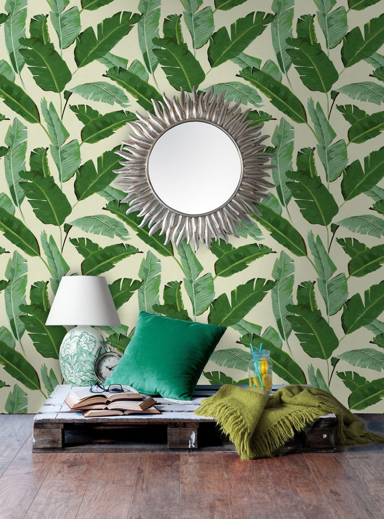Banana Leaves Wallpaper-Mind The Gap-Contract Furniture Store