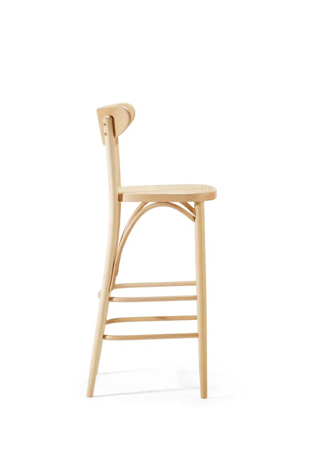 Banana Upholstered High Stool