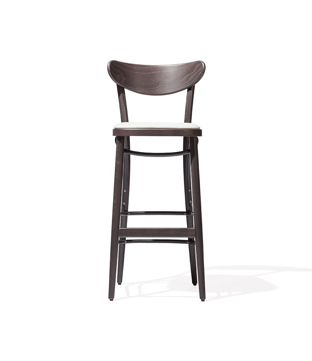 Banana Upholstered High Stool-Contract Furniture Store for hospitality, leisure & commercial projects