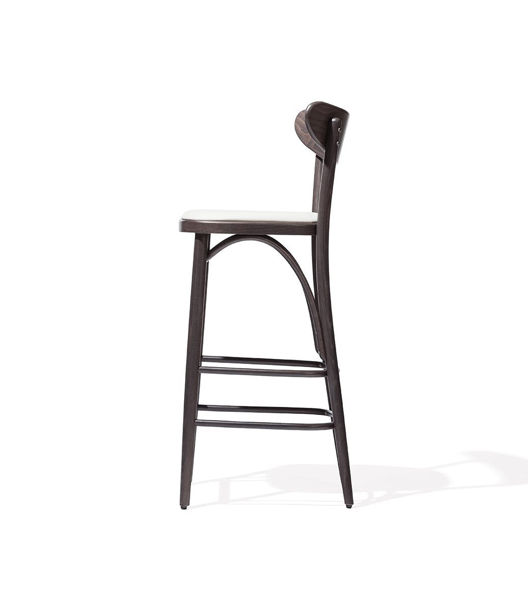 Banana Upholstered High Stool-Contract Furniture Store for hospitality, leisure & commercial projects