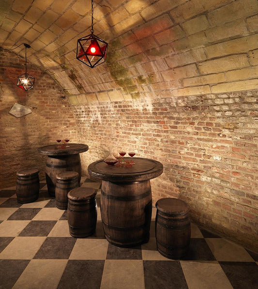 Barrel Low Stool-Contract Furniture Store for hospitality, leisure & commercial projects