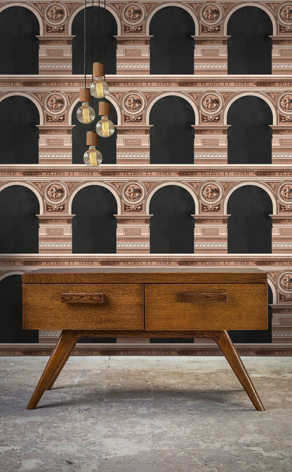 Basilique Copper Wallpaper
