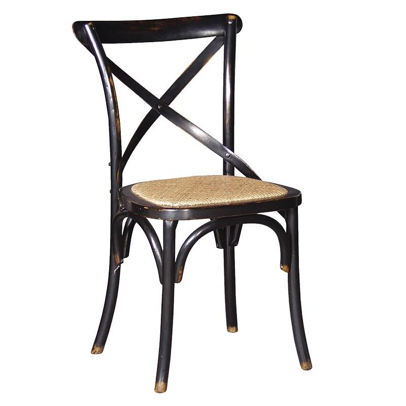 Belle Noir Side Chair