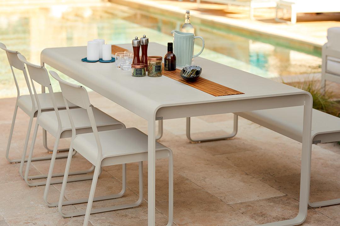 Bellevie Dining Table with Storage-Fermob-Contract Furniture Store