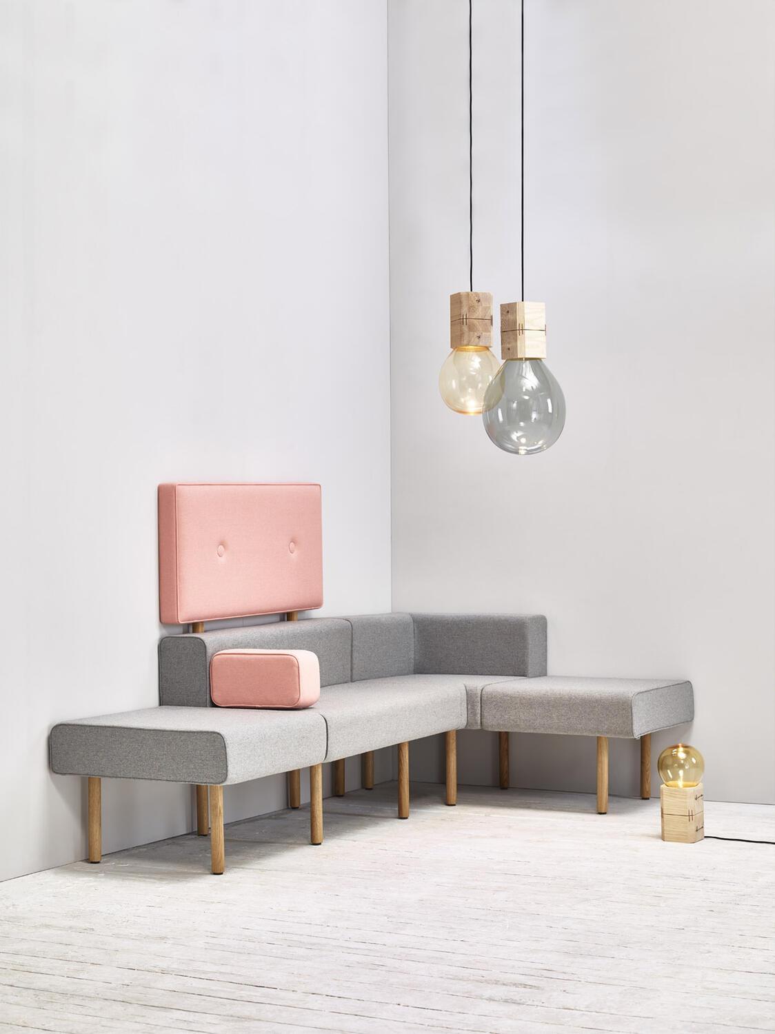 Bench Gufy Modular Seating-Contract Furniture Store for hospitality, leisure & commercial projects