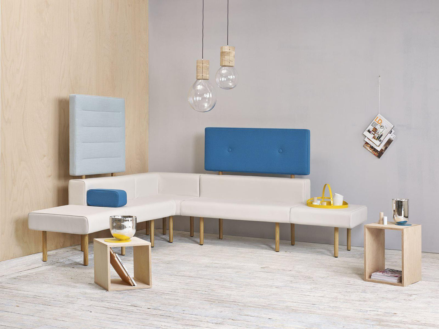 Bench Gufy Modular Seating-Contract Furniture Store for hospitality, leisure & commercial projects