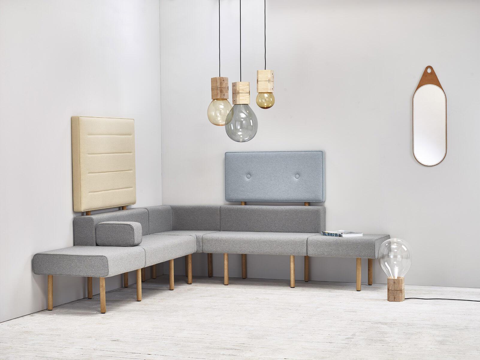 Bench Gufy Modular Seating-Contract Furniture Store for hospitality, leisure & commercial projects