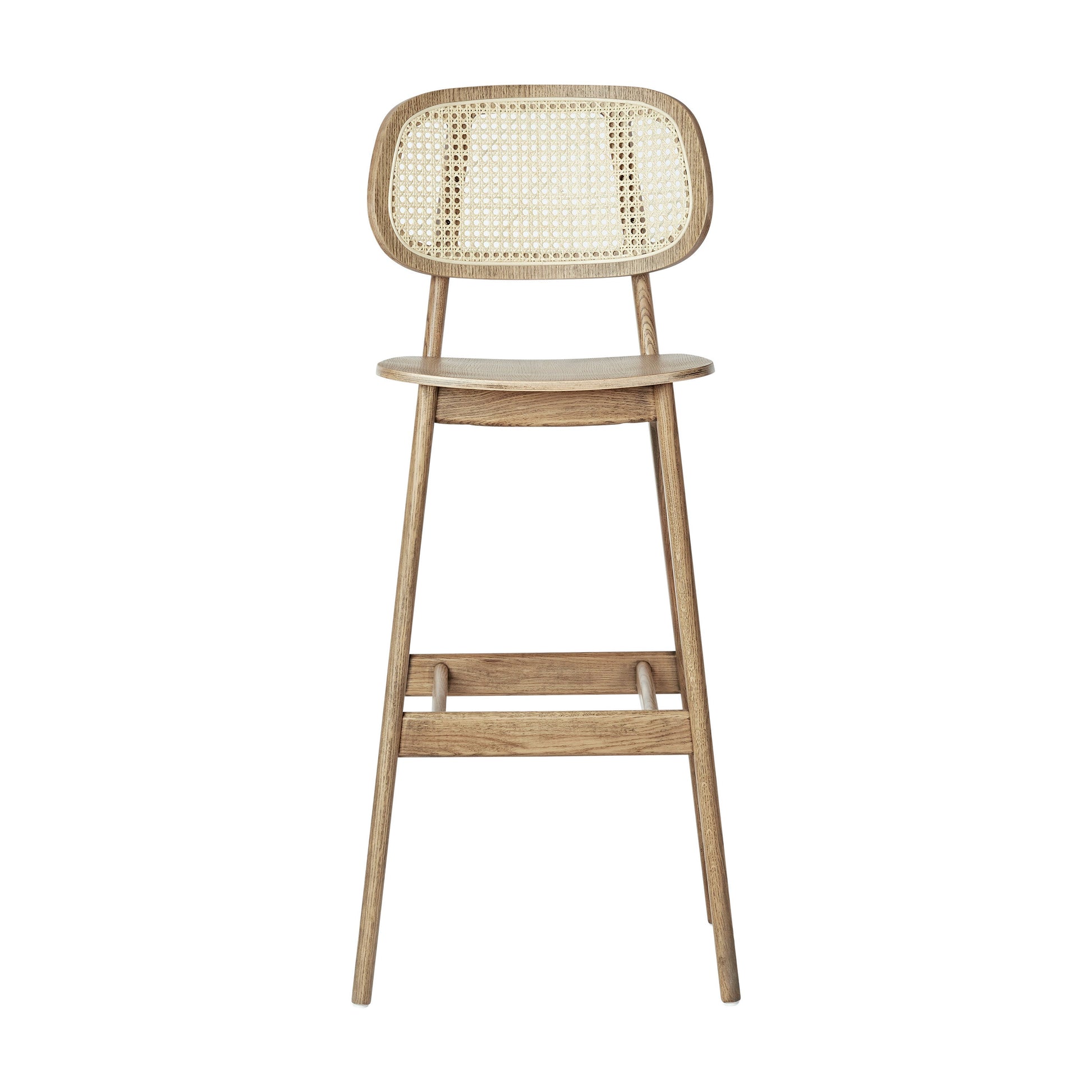 Benet B Veneer Seat High Stool-Contract Furniture Store for hospitality, leisure & commercial projects