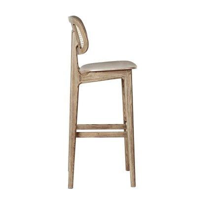 Benet B Veneer Seat High Stool-Contract Furniture Store for hospitality, leisure & commercial projects