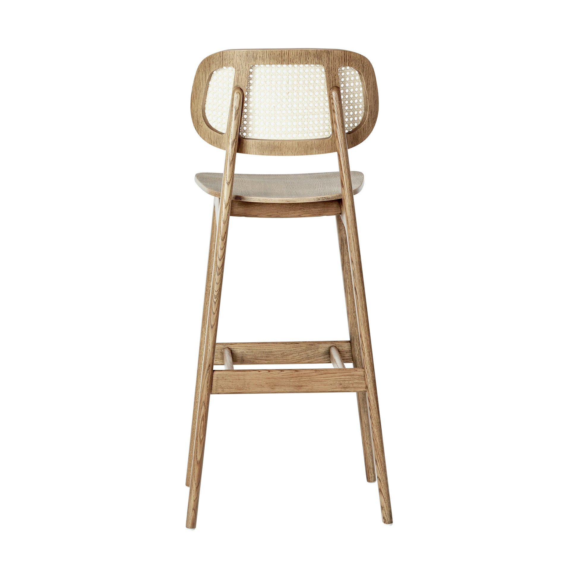 Benet B Veneer Seat High Stool-Contract Furniture Store for hospitality, leisure & commercial projects