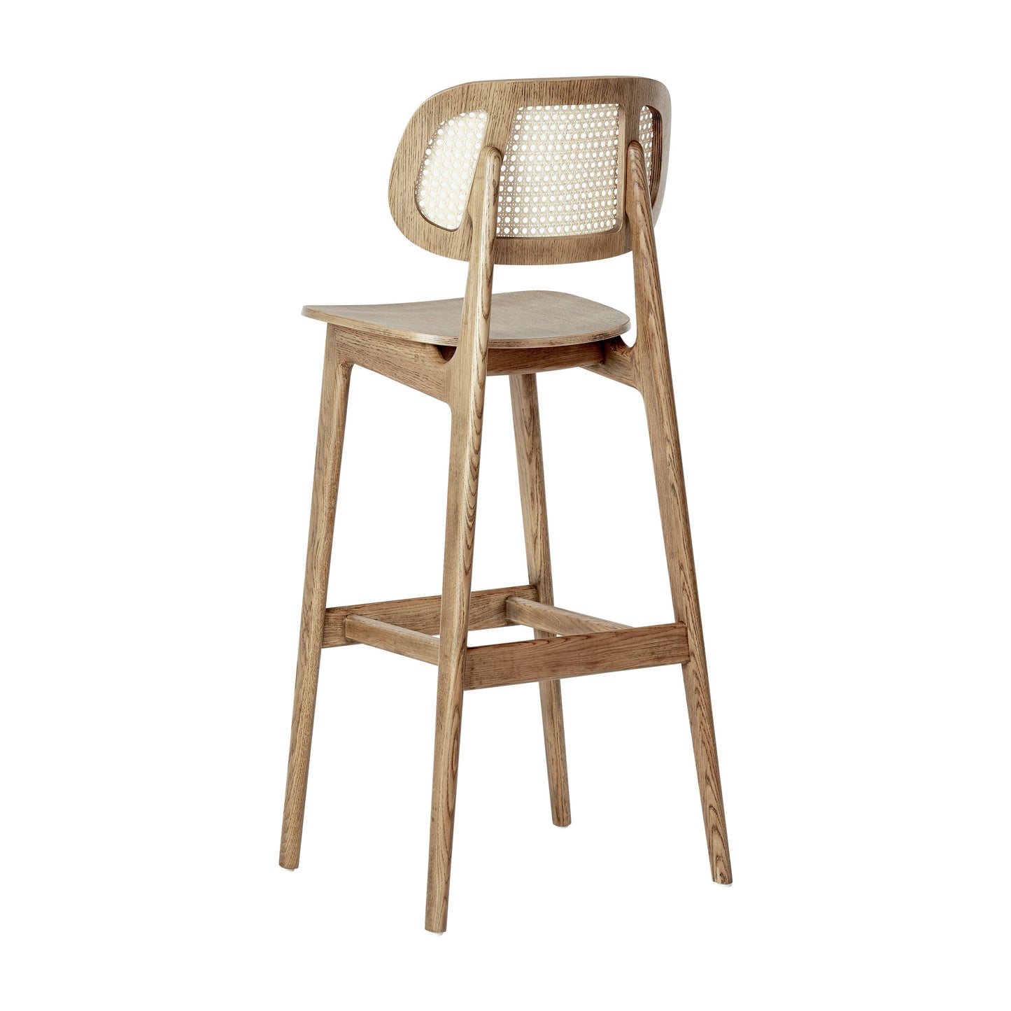 Benet B Veneer Seat High Stool-Contract Furniture Store for hospitality, leisure & commercial projects