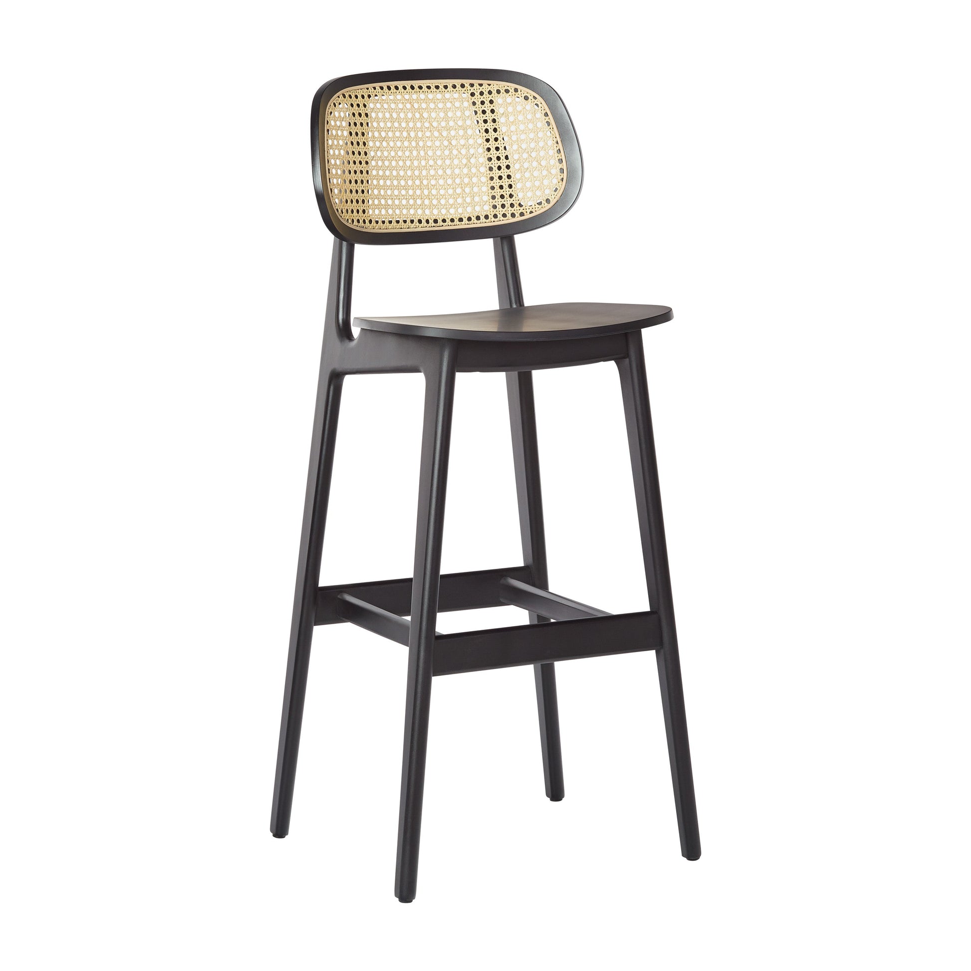 Benet B Veneer Seat High Stool-Contract Furniture Store for hospitality, leisure & commercial projects