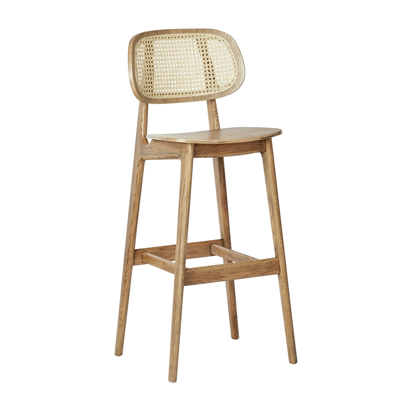 Benet B Veneer Seat High Stool-Contract Furniture Store for hospitality, leisure & commercial projects
