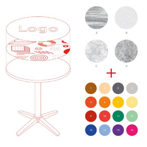 Bespoke Logo Table Top