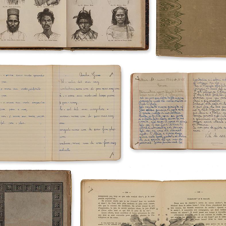 Biblioteca Cream Books Wallpaper-Contract Furniture Store for hospitality, leisure & commercial projects