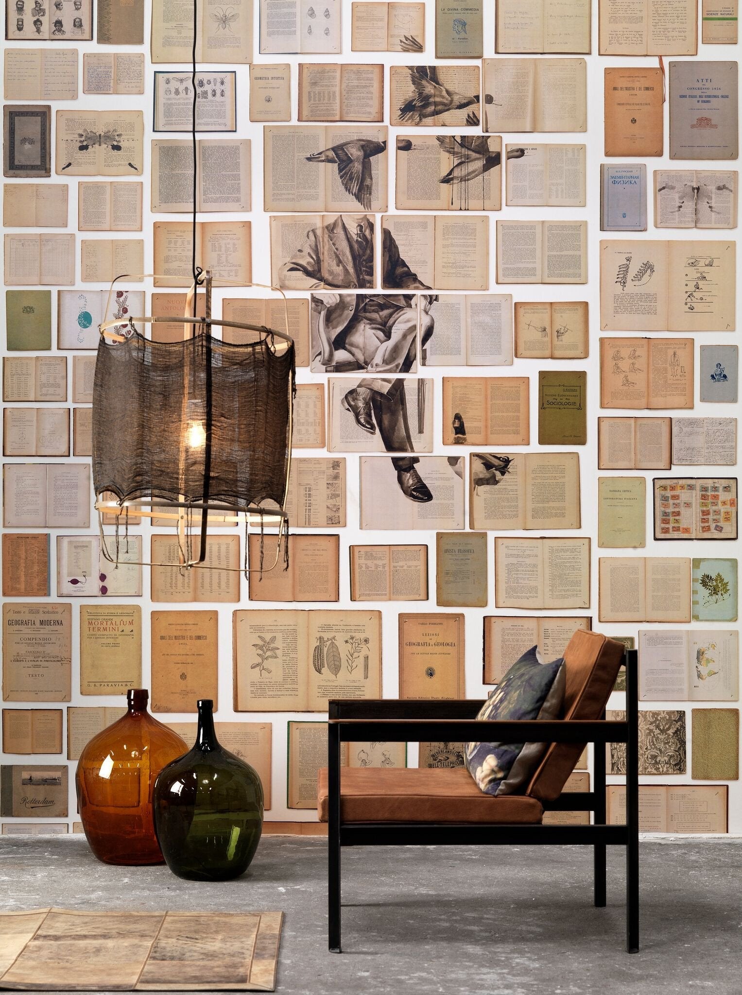 Biblioteca Mural 1 Wallpaper-Contract Furniture Store for hospitality, leisure & commercial projects