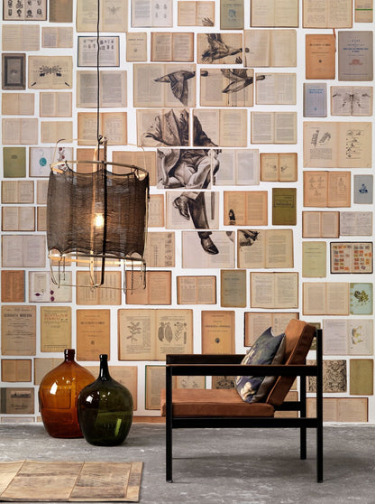 Biblioteca Mural 1 Wallpaper-Contract Furniture Store for hospitality, leisure & commercial projects