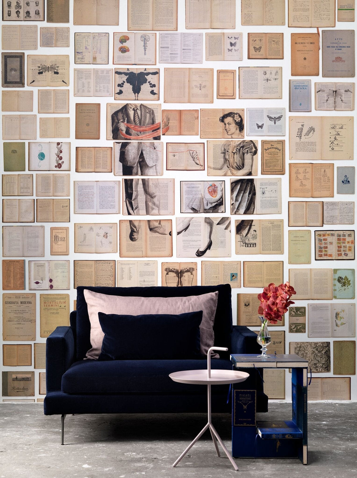 Biblioteca Mural 4 Wallpaper-NLXL-Contract Furniture Store