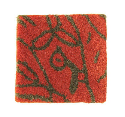 Bichos Y Flores Orange Rug-Contract Furniture Store for hospitality, leisure & commercial projects