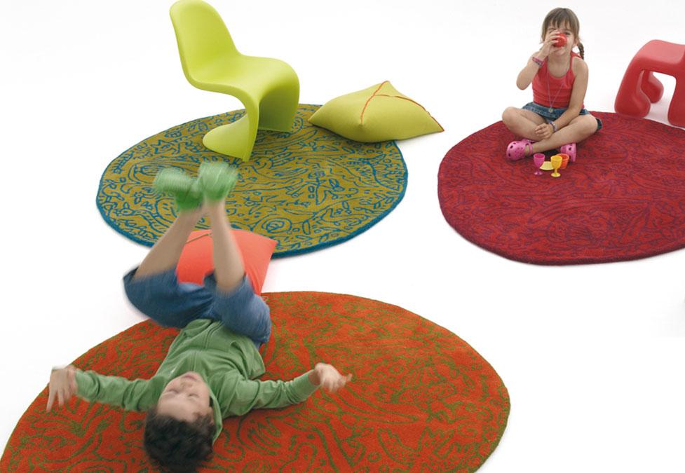 Bichos Y Flores Pistachio Rug