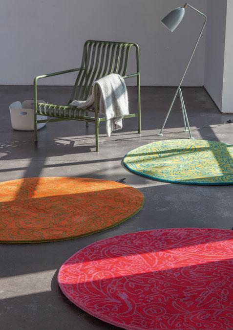 Bichos Y Flores Pistachio Rug