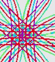 Big Kaleidoscope Chain Curtain Divider-Contract Furniture Store for hospitality, leisure & commercial projects