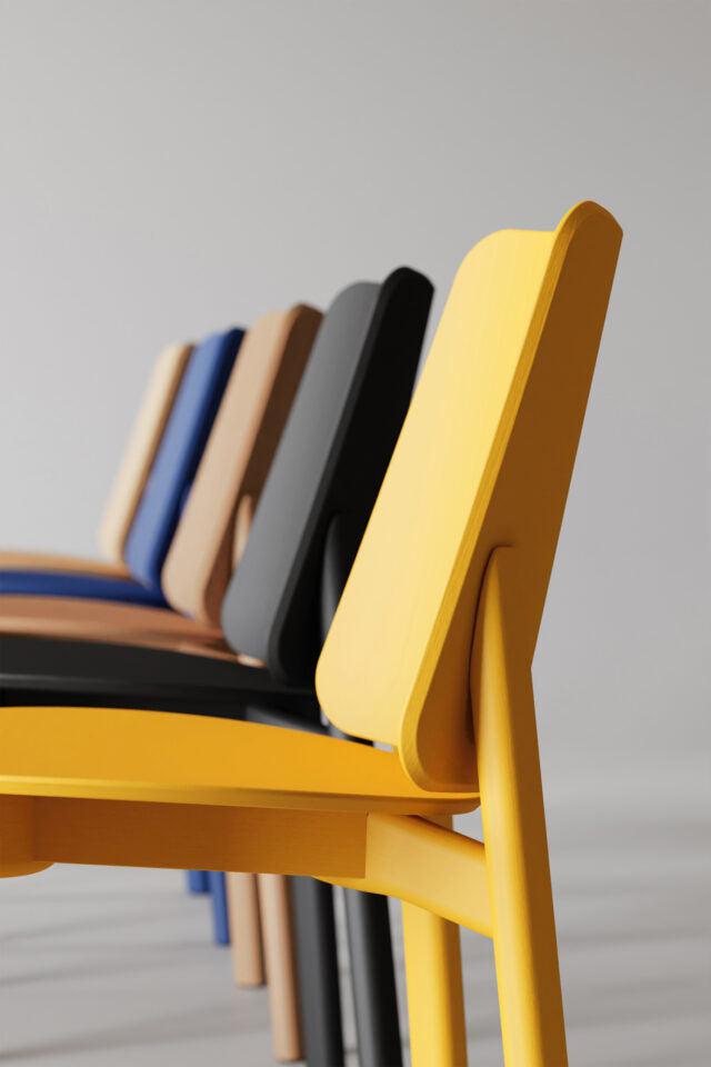 Billa 1C50 Side Chair-Contract Furniture Store for hospitality, leisure & commercial projects