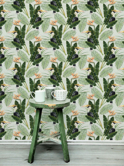Birds Of Paradise Wallpaper-Contract Furniture Store for hospitality, leisure & commercial projects