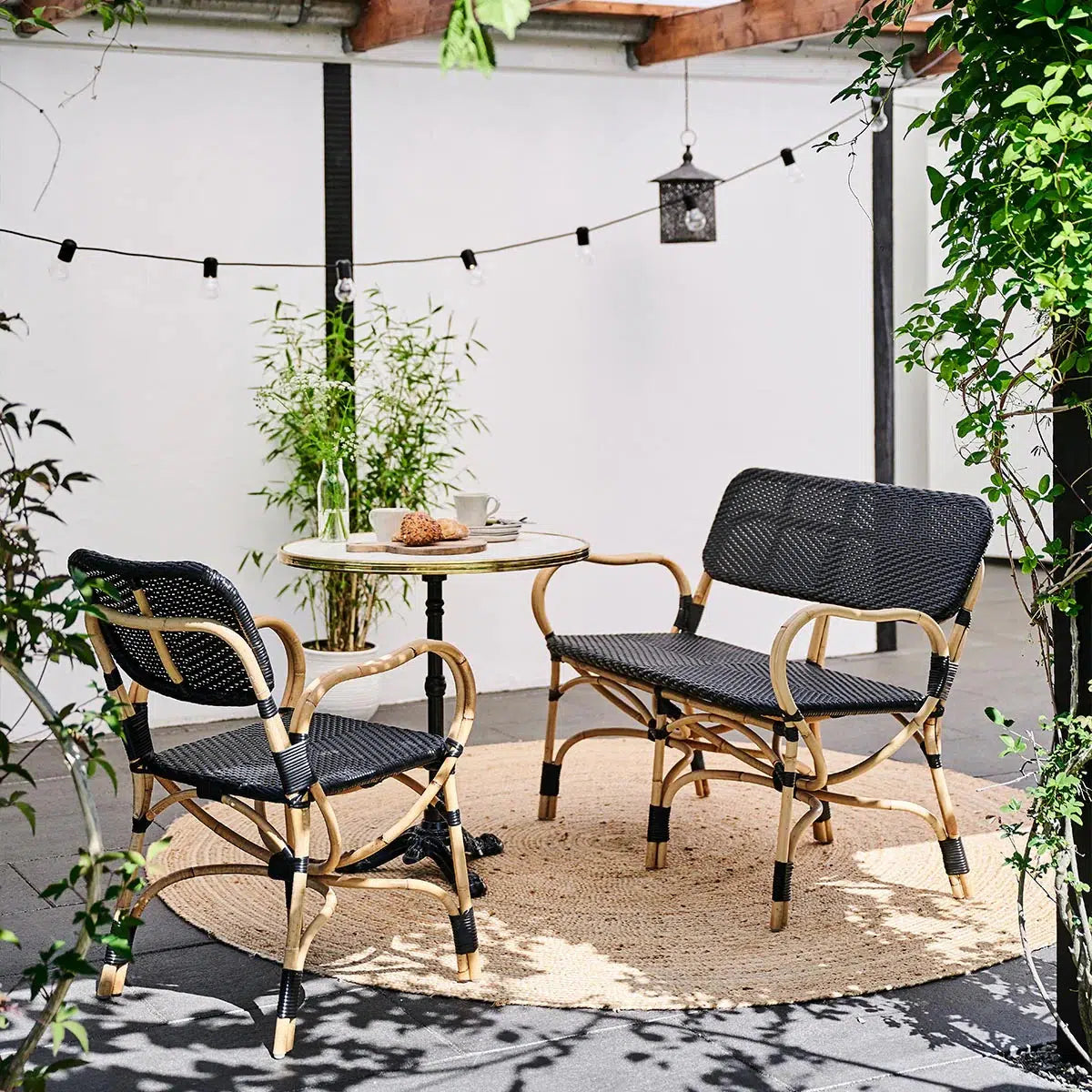 Bistro 2 Seater Bench