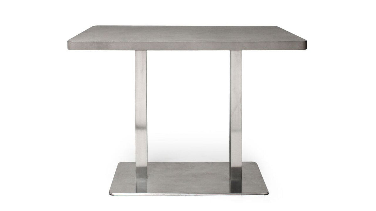 Bistro Rectangular Concrete Dining Table-Lyon Beton-Contract Furniture Store