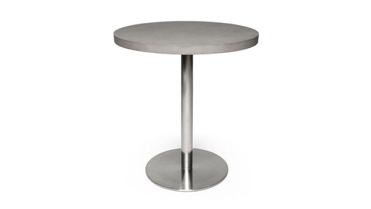 Bistro Round Concrete Dining Table-Contract Furniture Store for hospitality, leisure & commercial projects