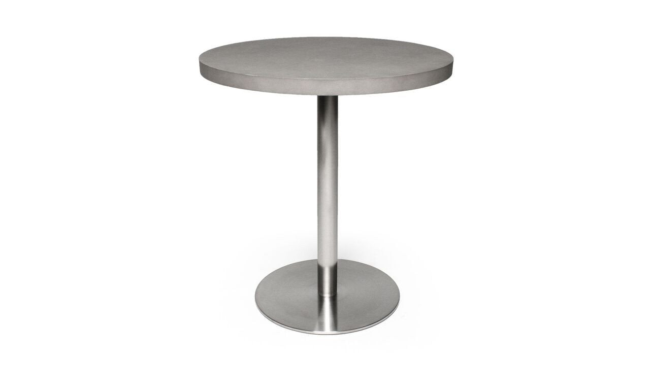 Bistro Round Concrete Dining Table