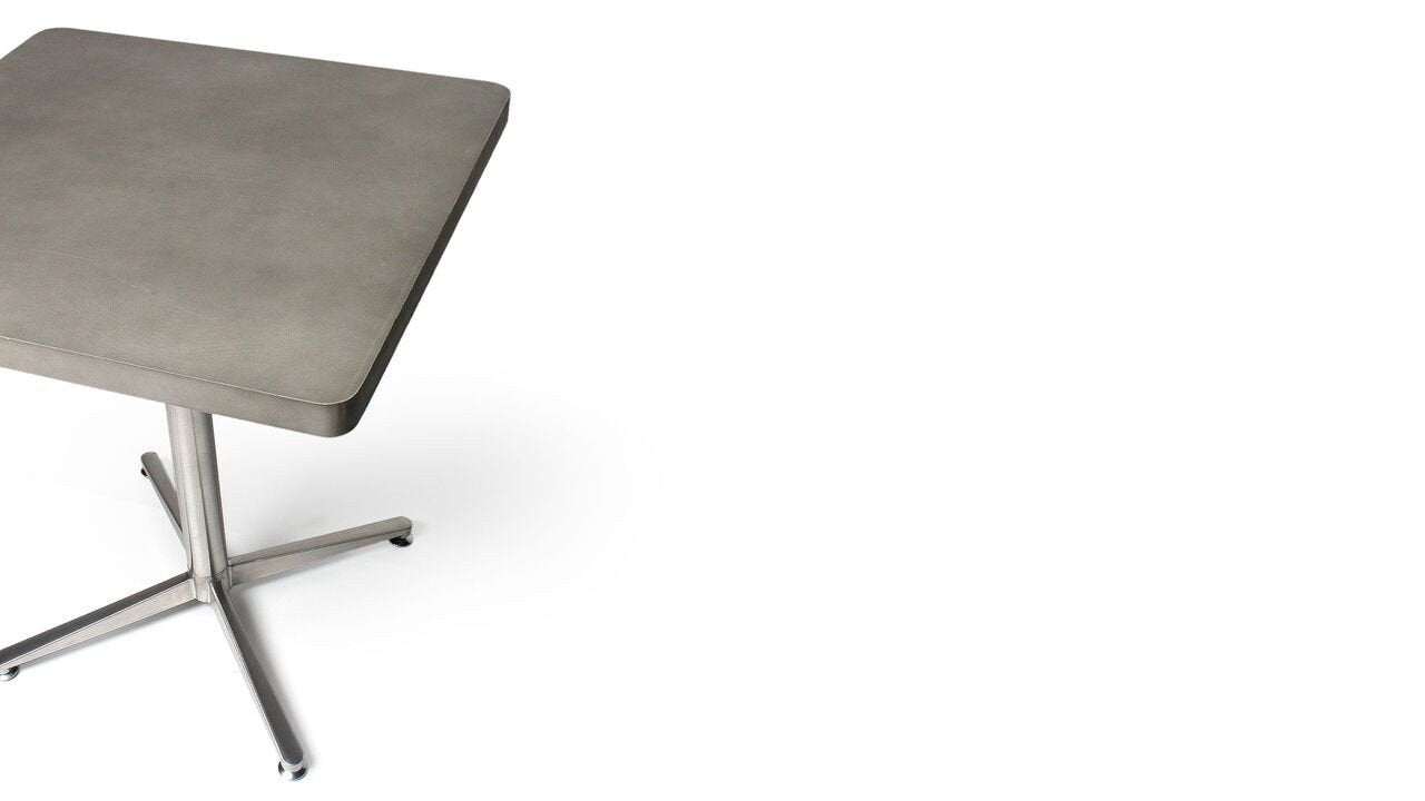 Bistro Square Concrete Dining Table